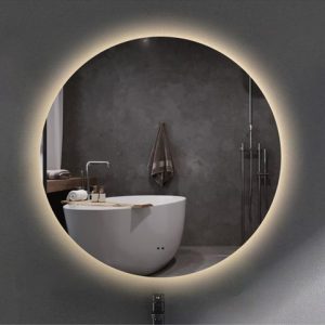 Adema Circle badkamerspiegel rond diameter 40cm met indirecte LED verlichting en infraroodbediening