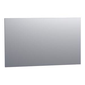 Saniclass Alu spiegel 120x70cm zonder verlichting rechthoek aluminium 3875
