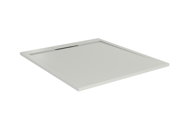 Balmani Andes douchebak 110 x 80 cm Solid Surface mat wit